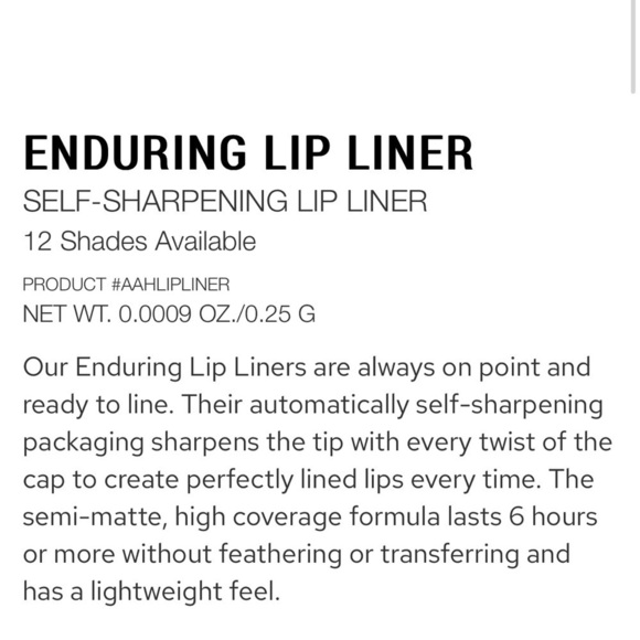 2/$30 LimeLife - Enduring Lip Liner - 04 - True Red - Picture 3 of 5